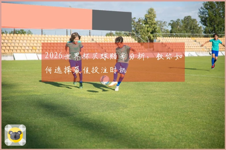 2026世界杯买球赔率分析，教你如何选择最佳投注时机