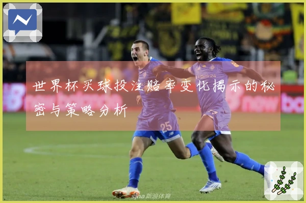 世界杯买球投注赔率变化揭示的秘密与策略分析